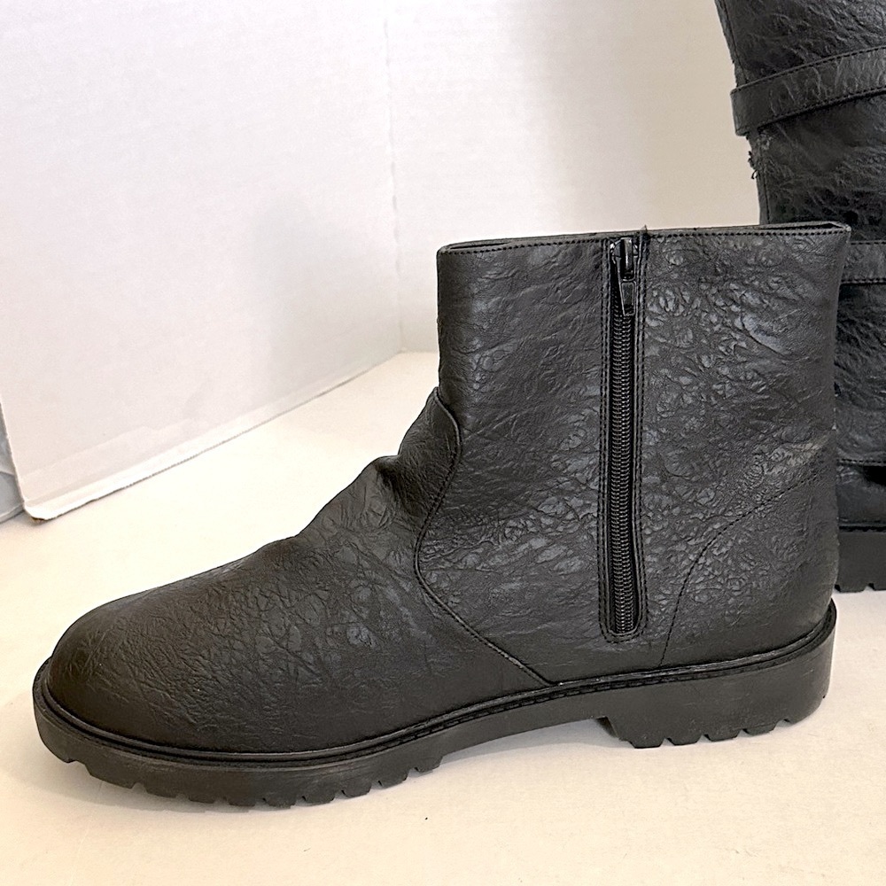 FUNTASMA GOTHAM-105, 1 1/2 Inch Flat Heel Men''s Boot SIZE LARGE never worn! - Picture 8 of 16